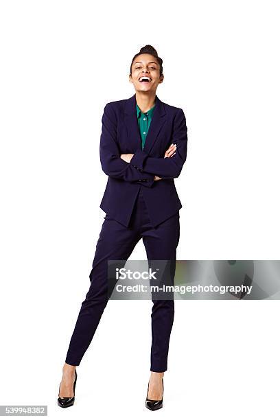 Successful Young Female Business Executive Stock Photo - Download Image Now - Women, Full Length, One Woman Only