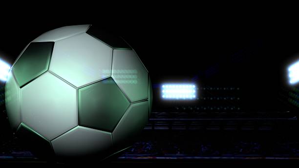 istock Football - soccer field 539953964