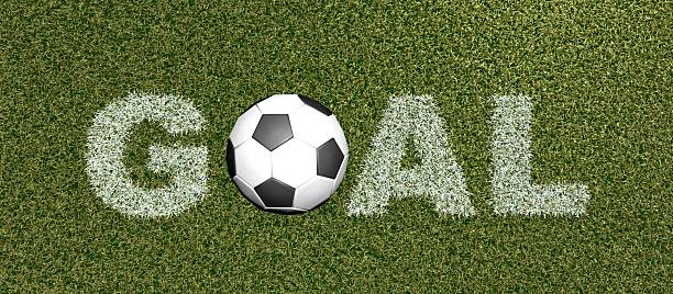 istock GOAL - grass letters on football field - 3D rendering 539954258