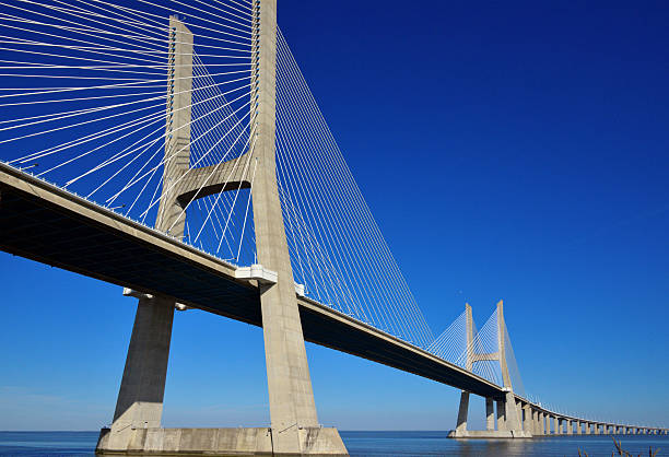 istock Vasco da Gama bridge, Lisbon, Portugal 539958360