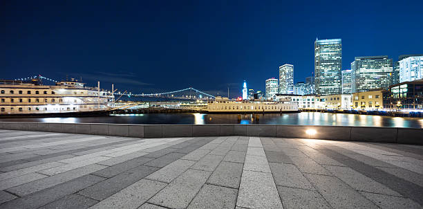 istock empty floor with modern buildings near water in san francisco 539961568