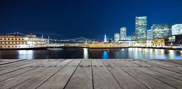 istock empty floor with modern buildings near water in san francisco 539961760