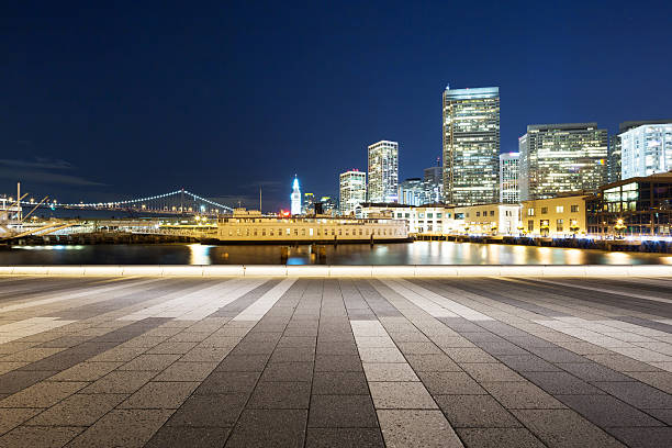 istock empty floor with modern buildings near water in san francisco 539962930