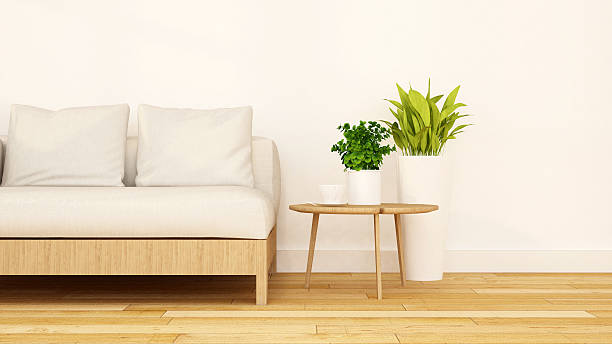 istock Living room clean design-3D Rendering 539963276