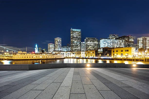 istock empty floor with modern buildings near water in san francisco 539965854