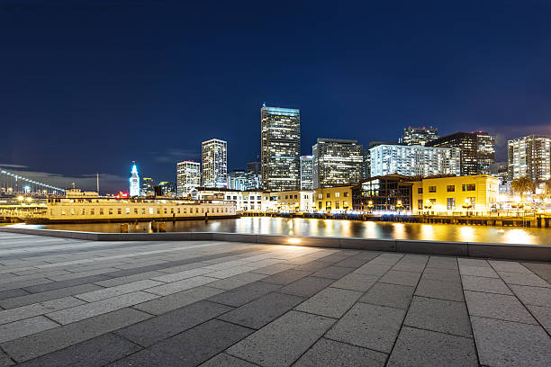 istock empty floor with modern buildings near water in san francisco 539966160