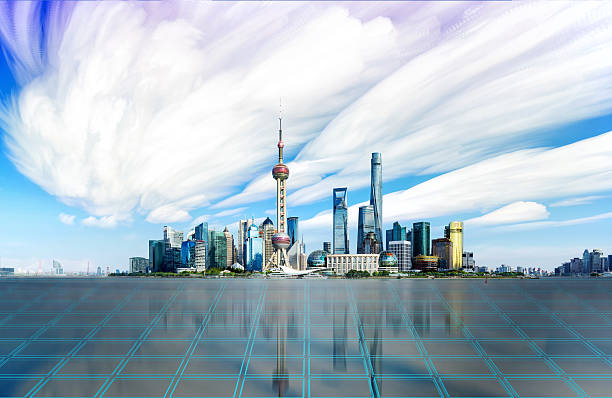 istock Urban landscape of Shanghai 539966780