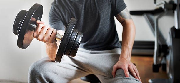 istock Weight Training Workout Exercise Fitness Concept 539968918