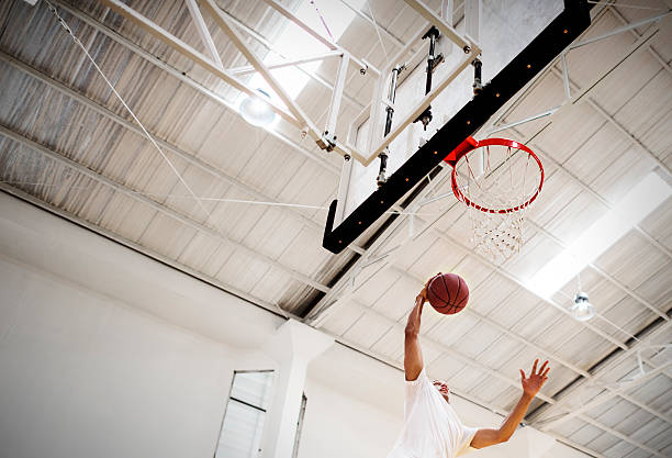 istock Basketball Bounce Competition Exercise Player Concept 539969304