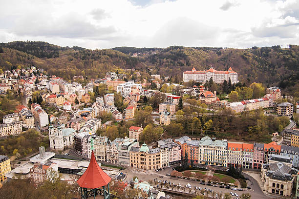 istock Beautiful scene, Karlovy Vary (Carlsbad) 539971776