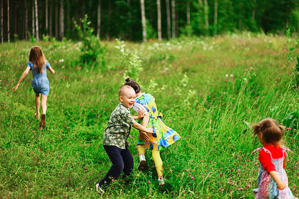 istock Children happiness outdoors. 539972526