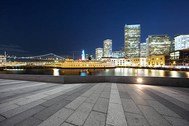 istock empty floor with modern buildings near water in san francisco 539973194