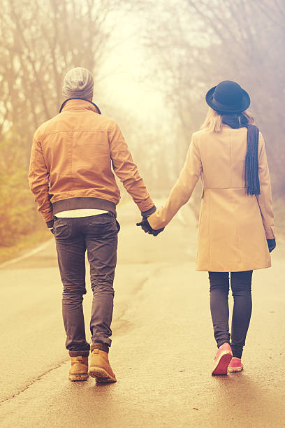 istock Young couple hanging outdoors. 539978068