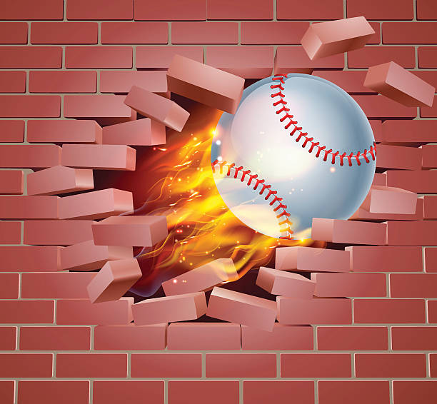 Vector Art Baseball Exploding 40+ Baseball Smash Stock Illustrations, Royalty-Free Vector Graphics ...