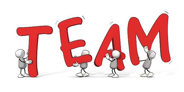 istock little sketchy men carrying letters - team 539980054