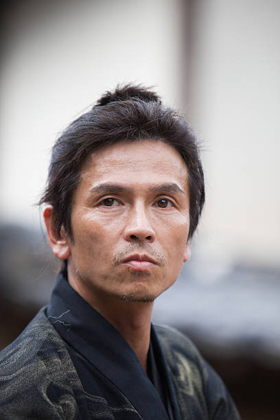 istock Portrait of a Japanese Samurai warrior 539980956