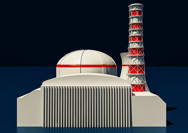 istock Illustration of Nuclear power station 539981222
