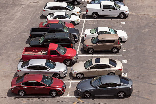 istock Cars in a parking lot 539983068