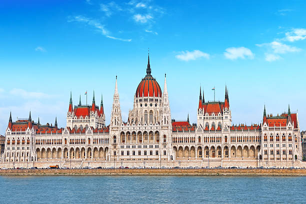 istock Hungarian Parliament at daytime. Budapest. 539985150