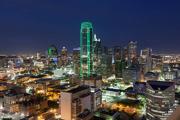istock Dallas Downtown at night 539985260