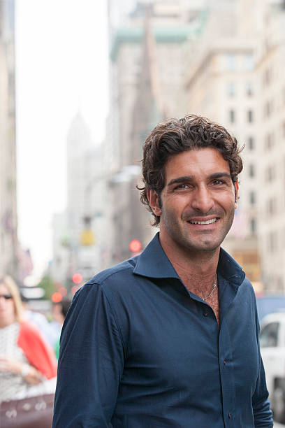 istock Pedestrian portrait in city 539987096