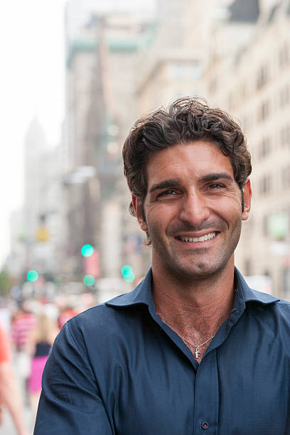 istock Pedestrian portrait in city 539987300