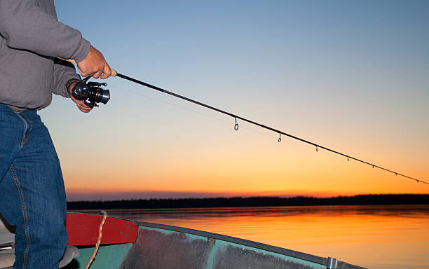 istock Fishing at dusk 539990760