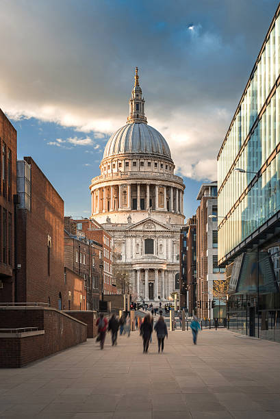 istock Way into St Paul's Cathedral at sunset 539991104
