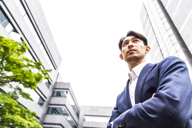 istock Business Executive Standing Outside his Office 540089036