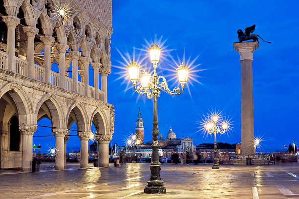 istock Piazzetta of St Mark's Square at night 540090232