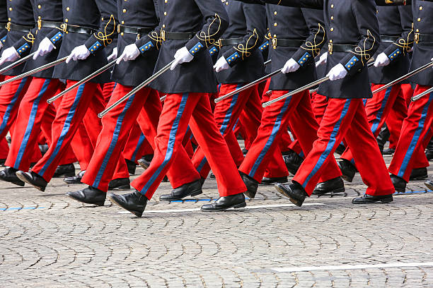 istock Military parade during the ceremonial 540091862