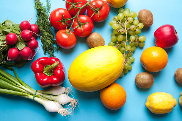istock Fruits and vegetables from above 540094000