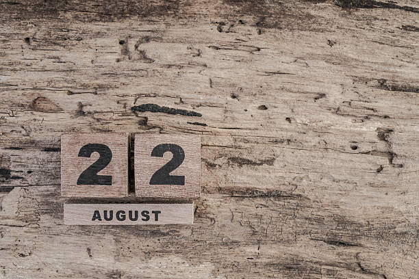 istock cube calendar for august on wooden background with copy space 540094240