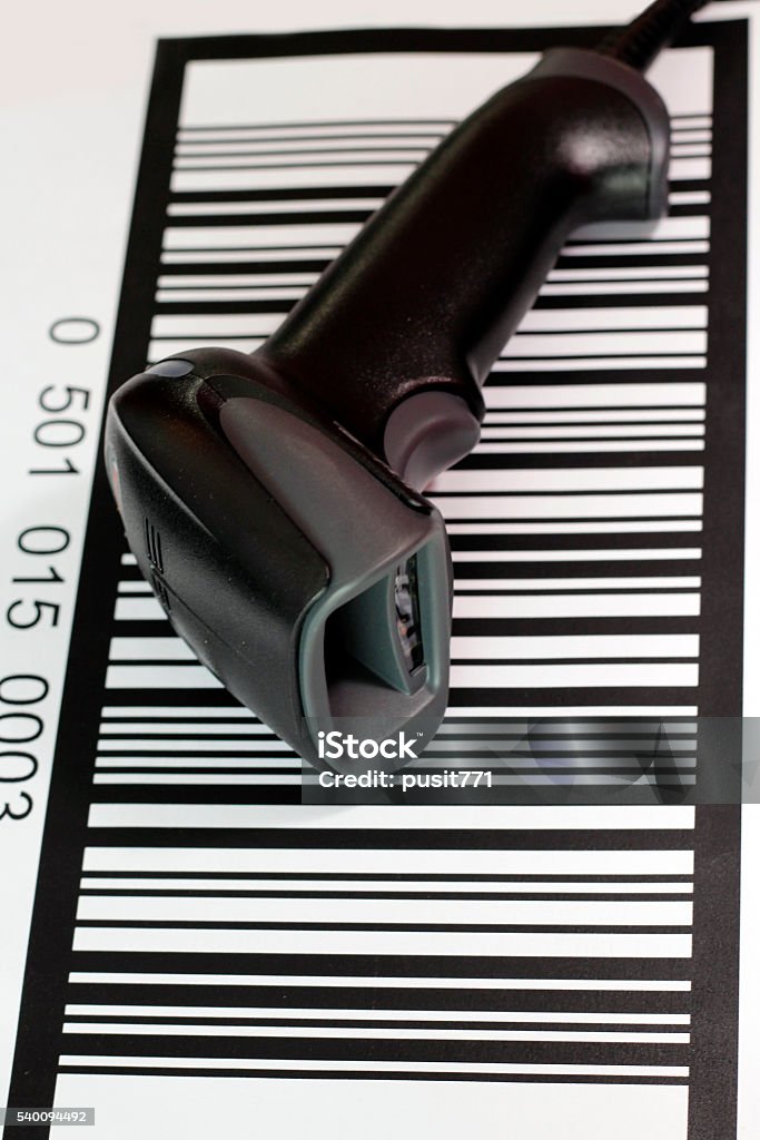 Barcode Scanner Background Barcode Scanner With Barcode Background Stock Photo - Download Image ...