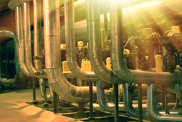istock Equipment, cables and piping 540094984