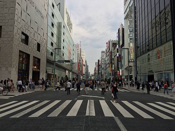 At the heart of Ginza, Tokyo, Japan.