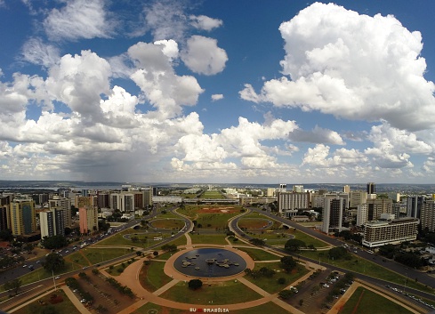 View the Brasilia Pilot Plan on top of the TV Tower