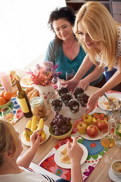 istock Table full of delicious food 540101508