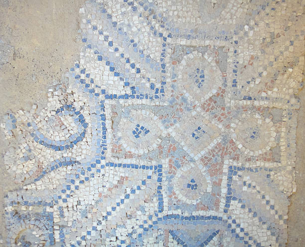 istock Roman mosaic. Carthage ruins. Tunisia 540107136