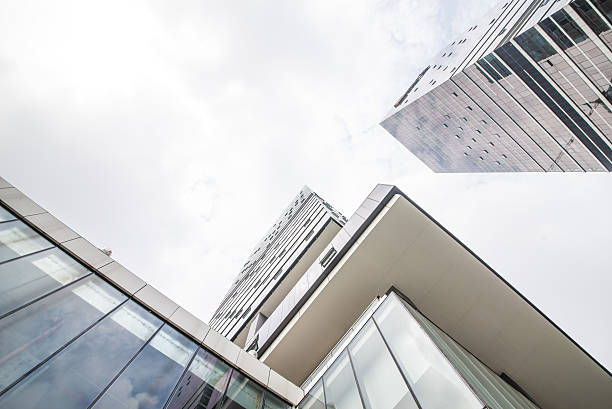 istock Toned image of modern office buildings 540110106