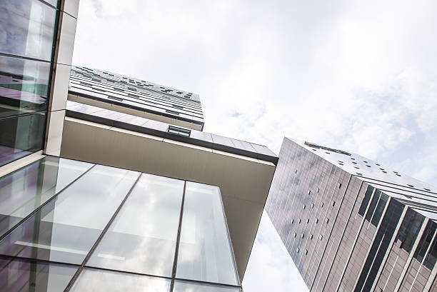 istock Toned image of modern office buildings 540110222