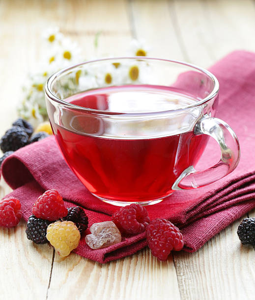 istock berry fruit tea in a glass cup 540113844