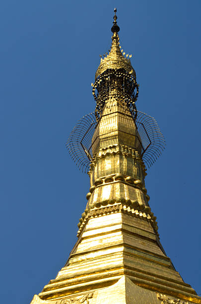 Sule Pagoda in Yangon golden Sule Pagoda in Yangon, Myanmar sule pagoda stock pictures, royalty-free photos & images