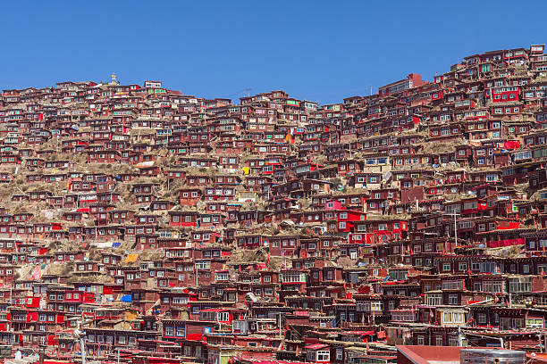 istock Larung gar(Buddhist Academy) in Sichuan, China 540119958