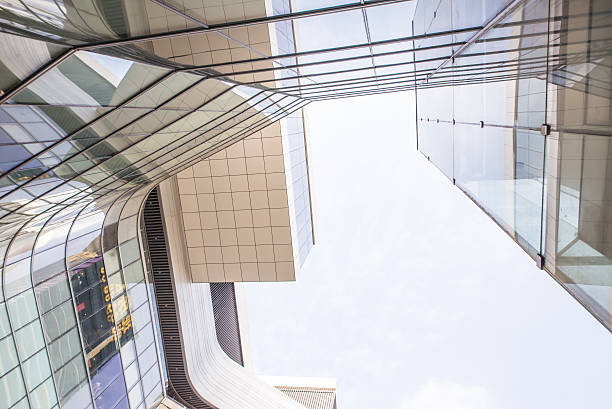 istock Toned image of modern office buildings 540121306