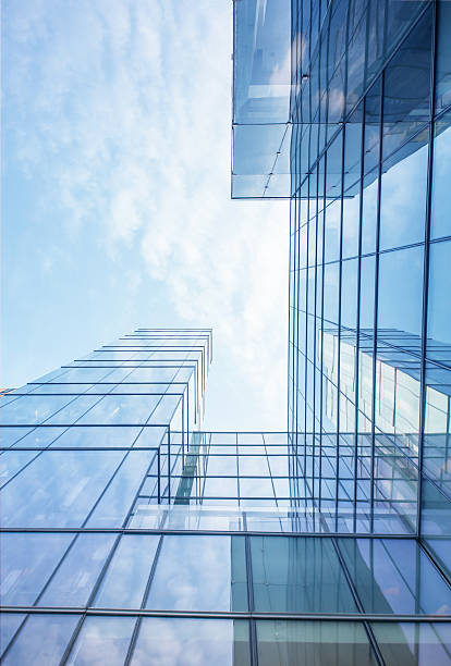 istock Toned image of modern office buildings 540121468