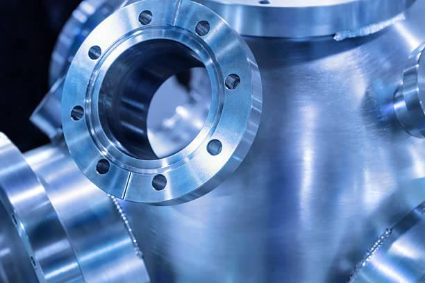 istock heavy metal housing with welded flanges. 540123138