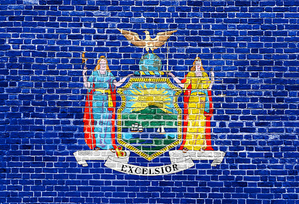 istock New York US flag painted on old vintage brick wall 540124478