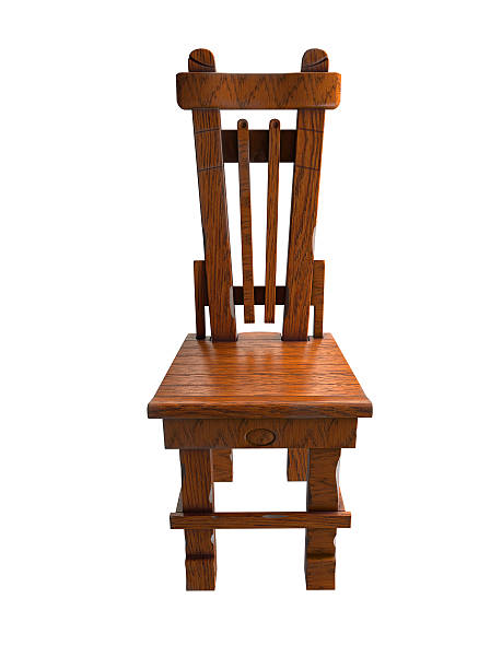 istock 3D rendering of a country chair 540125362