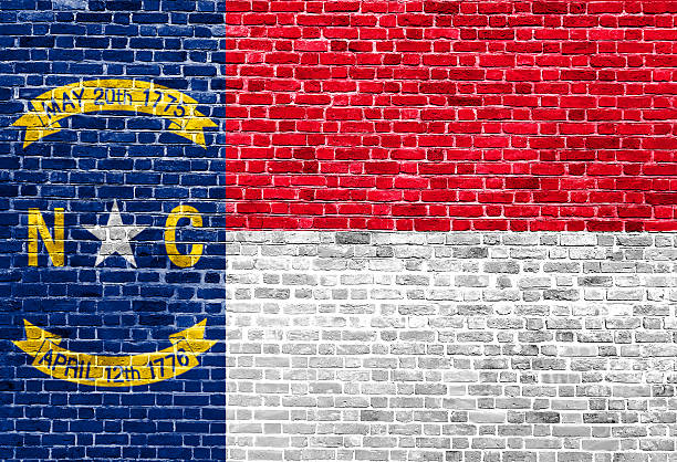 istock North Carolina US flag painted on old vintage brick wall 540125514